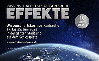 Wissenschaftsfestival EFFEKTE 2023 Motiv 